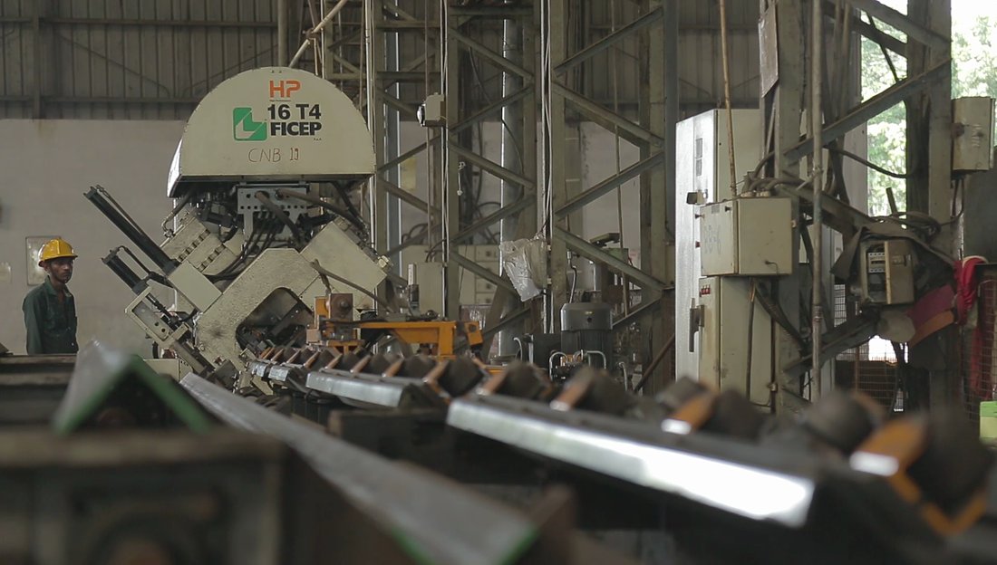 Steel fabrication with CNC machines