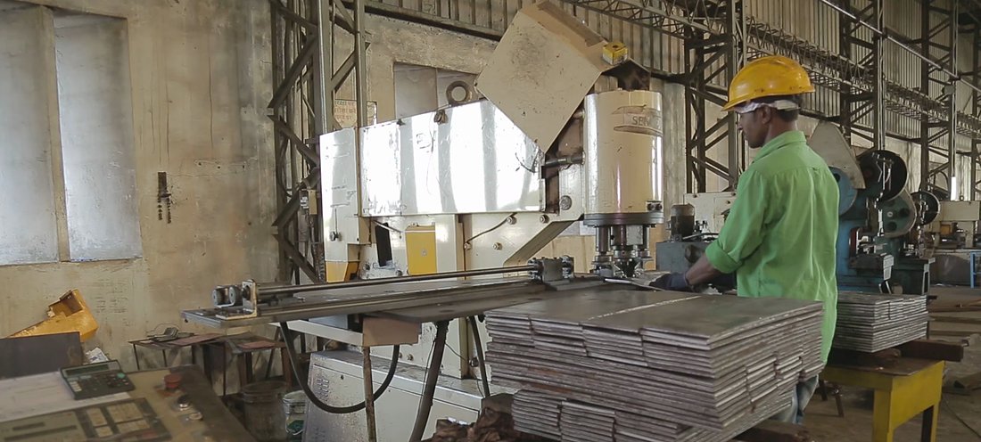 Steel fabrication with CNC machines